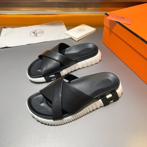 Hermes Slippers For Men #1230505 $128.00 USD, Wholesale Replica Hermes Slippers