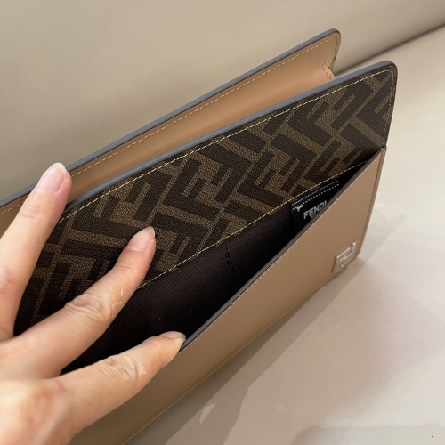 Replica Fendi AAA Man Wallets #1230508 $140.00 USD for Wholesale