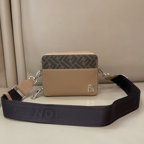 Replica Fendi AAA Man Messenger Bags #1230513 $155.00 USD for Wholesale