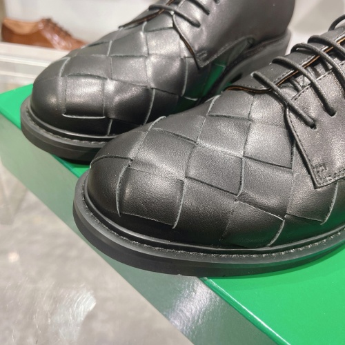 Replica Bottega Veneta BV Leather Shoes For Men #1230521 $150.00 USD for Wholesale