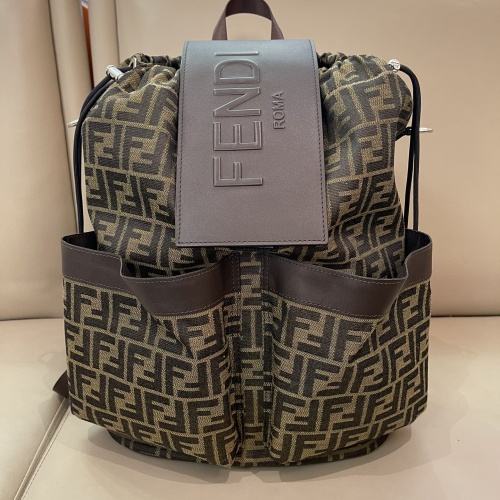 Fendi AAA Man Backpacks #1230530 $202.00 USD, Wholesale Replica Fendi AAA Man Backpacks