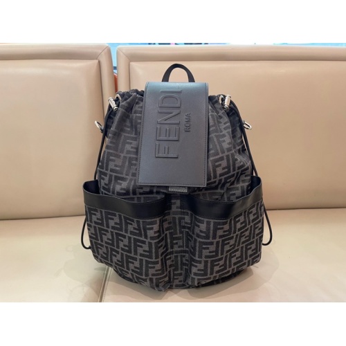 Fendi AAA Man Backpacks #1230531 $202.00 USD, Wholesale Replica Fendi AAA Man Backpacks