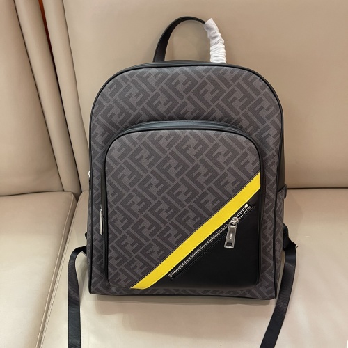 Fendi AAA Man Backpacks #1230538 $192.00 USD, Wholesale Replica Fendi AAA Man Backpacks