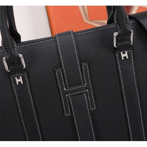 Replica Hermes AAA Man Handbags #1230557 $162.00 USD for Wholesale