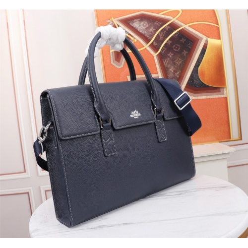 Replica Hermes AAA Man Handbags #1230559 $162.00 USD for Wholesale