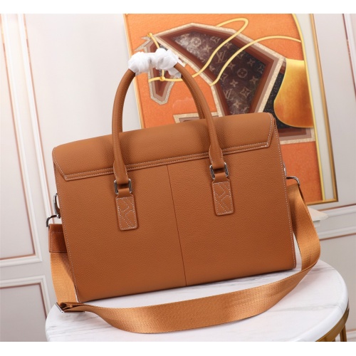 Replica Hermes AAA Man Handbags #1230560 $162.00 USD for Wholesale