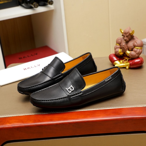 Replica Bally Leather Shoes For Men #1230569 $72.00 USD for Wholesale