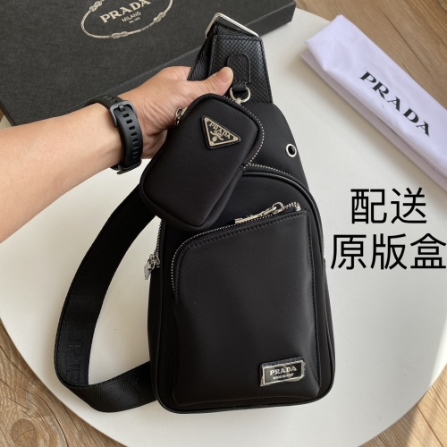 Replica Prada AAA Man Messenger Bags #1230581 $98.00 USD for Wholesale