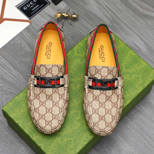 Replica Gucci Oxfords Shoes For Men #1230608 $68.00 USD for Wholesale