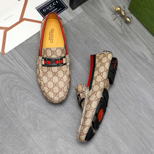 Replica Gucci Oxfords Shoes For Men #1230608 $68.00 USD for Wholesale