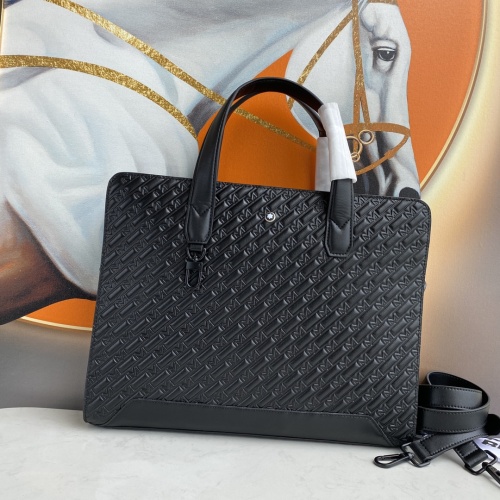 Mont Blanc AAA Man Handbags #1230617 $192.00 USD, Wholesale Replica Mont Blanc AAA Man Handbags