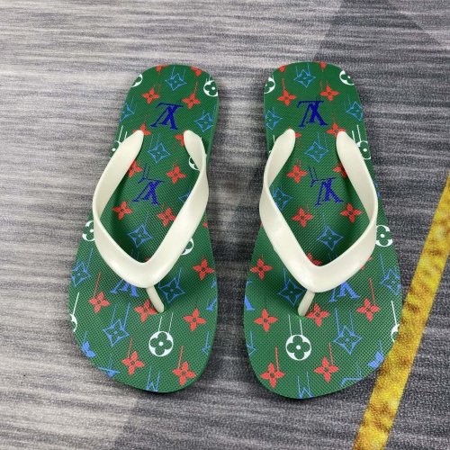 Louis Vuitton Slippers For Men #1230622 $45.00 USD, Wholesale Replica Louis Vuitton Slippers