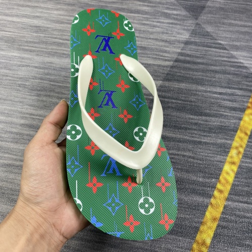 Replica Louis Vuitton Slippers For Men #1230622 $45.00 USD for Wholesale