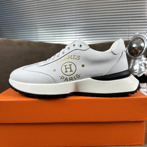 Replica Hermes Casual Shoes For Men #1230641 $80.00 USD for Wholesale