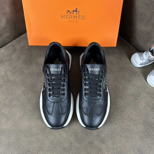 Replica Hermes Casual Shoes For Men #1230642 $80.00 USD for Wholesale