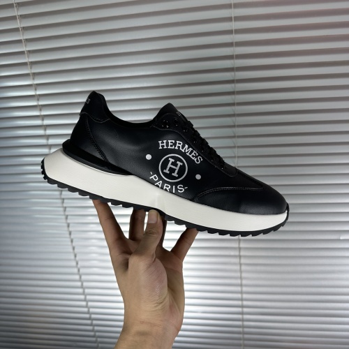 Replica Hermes Casual Shoes For Men #1230642 $80.00 USD for Wholesale