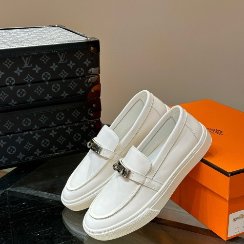 Replica Hermes Casual Shoes For Men #1230643 $72.00 USD for Wholesale