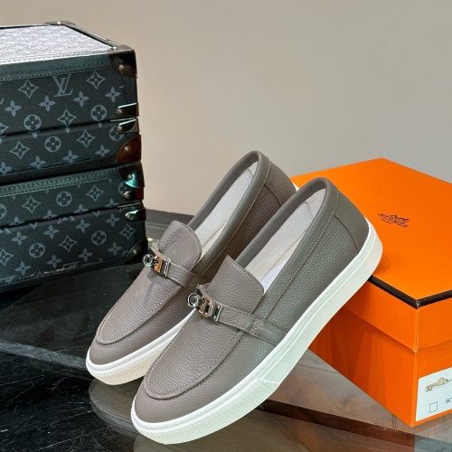 Replica Hermes Casual Shoes For Men #1230645 $72.00 USD for Wholesale