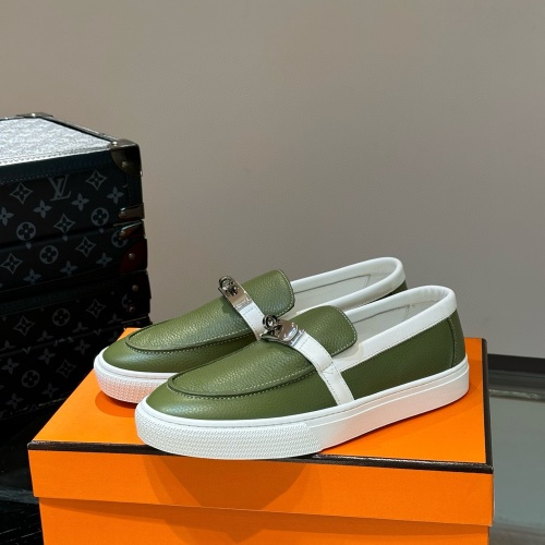 Hermes Casual Shoes For Men #1230646 $72.00 USD, Wholesale Replica Hermes Casual Shoes