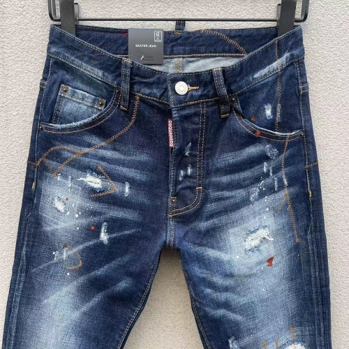 Replica Dsquared Jeans For Men #1230652 $68.00 USD for Wholesale