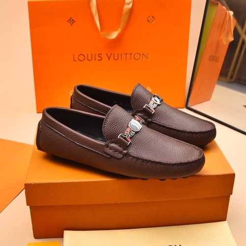 Replica Louis Vuitton LV Oxfords Shoes For Men #1230676 $80.00 USD for Wholesale