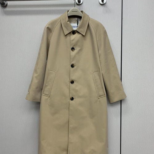 Burberry Trench Coat Long Sleeved For Unisex #1230715 $160.00 USD, Wholesale Replica Burberry Trench Coat