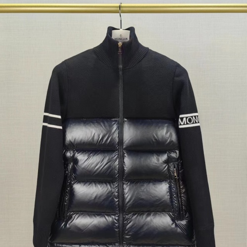 Moncler Down Feather Coat Long Sleeved For Men #1230717 $160.00 USD, Wholesale Replica Moncler Down Feather Coat