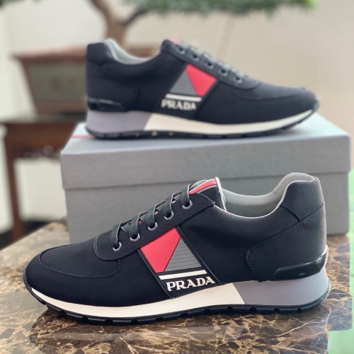 Replica Prada Casual Shoes For Men #1230758 $82.00 USD for Wholesale