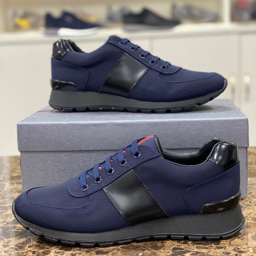 Replica Prada Casual Shoes For Men #1230759 $80.00 USD for Wholesale