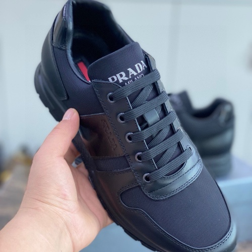 Replica Prada Casual Shoes For Men #1230763 $82.00 USD for Wholesale