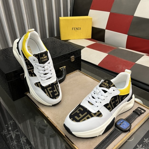 Replica Fendi Casual Shoes For Men #1230791 $82.00 USD for Wholesale