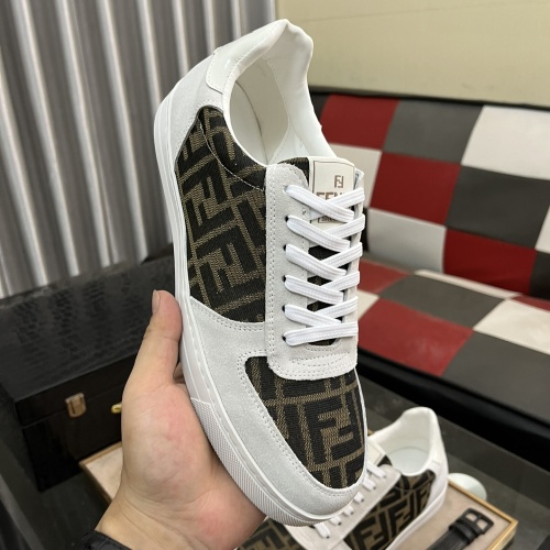 Replica Fendi Casual Shoes For Men #1230793 $72.00 USD for Wholesale