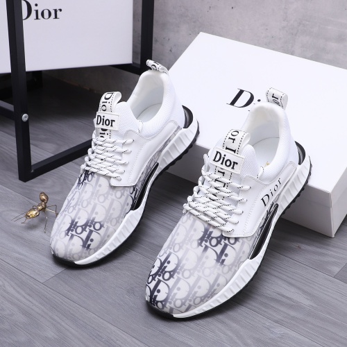 Replica Christian Dior Casual Shoes For Men #1230809 $80.00 USD for Wholesale