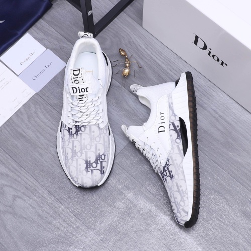 Replica Christian Dior Casual Shoes For Men #1230809 $80.00 USD for Wholesale