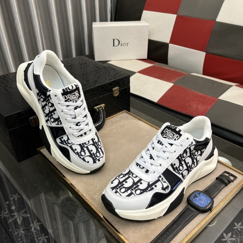 Replica Christian Dior Casual Shoes For Men #1230813 $82.00 USD for Wholesale