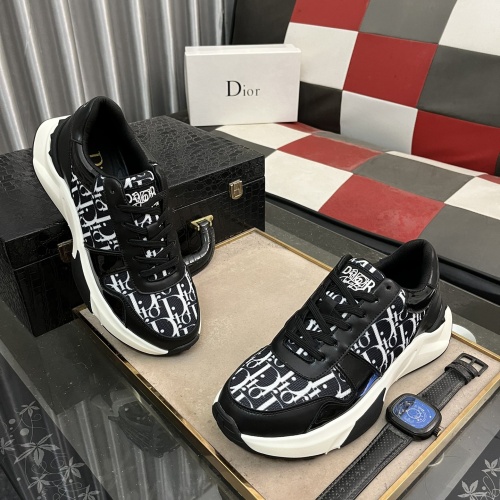 Replica Christian Dior Casual Shoes For Men #1230815 $82.00 USD for Wholesale