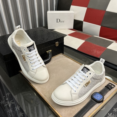 Replica Christian Dior Casual Shoes For Men #1230818 $72.00 USD for Wholesale