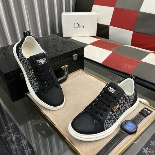 Replica Christian Dior Casual Shoes For Men #1230824 $72.00 USD for Wholesale