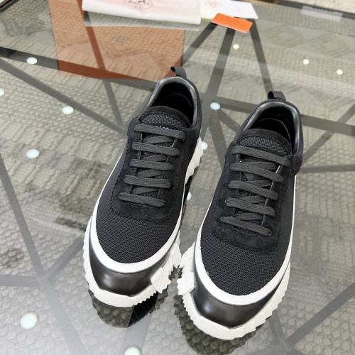 Replica Hermes Casual Shoes For Men #1230948 $80.00 USD for Wholesale