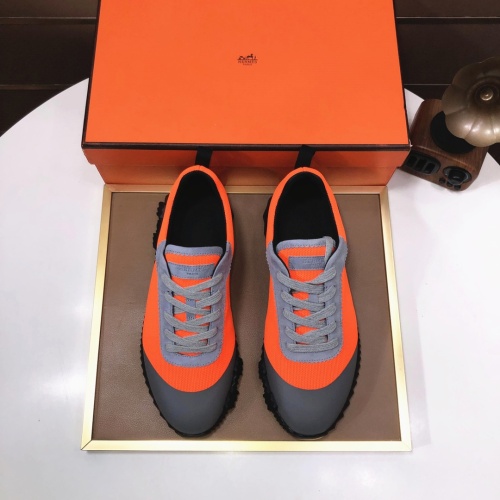 Replica Hermes Casual Shoes For Men #1230964 $108.00 USD for Wholesale