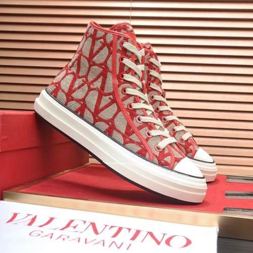 Replica Valentino High Tops Shoes For Men #1231002 $100.00 USD for Wholesale