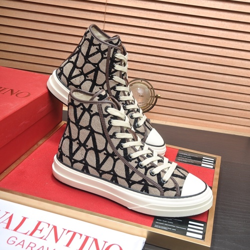 Replica Valentino High Tops Shoes For Women #1231005 $100.00 USD for Wholesale