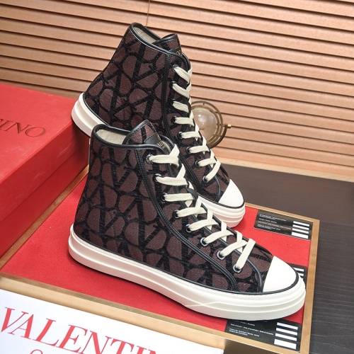 Replica Valentino High Tops Shoes For Women #1231007 $100.00 USD for Wholesale