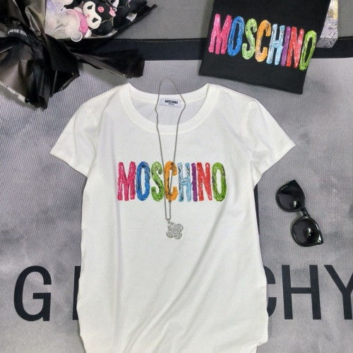 Moschino T-Shirts Short Sleeved For Women #1231029 $32.00 USD, Wholesale Replica Moschino T-Shirts