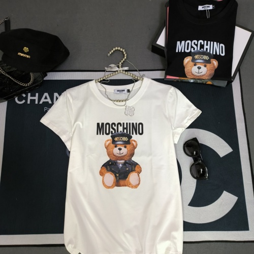 Moschino T-Shirts Short Sleeved For Women #1231033 $32.00 USD, Wholesale Replica Moschino T-Shirts