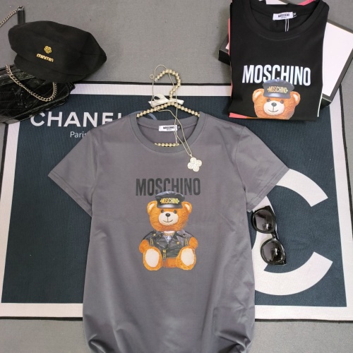 Moschino T-Shirts Short Sleeved For Women #1231035 $32.00 USD, Wholesale Replica Moschino T-Shirts