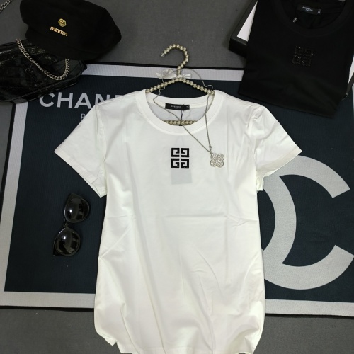 Givenchy T-Shirts Short Sleeved For Women #1231046 $32.00 USD, Wholesale Replica Givenchy T-Shirts