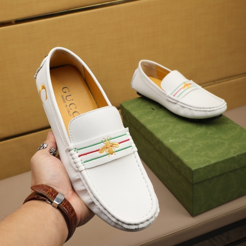 Replica Gucci Oxfords Shoes For Men #1231070 $68.00 USD for Wholesale