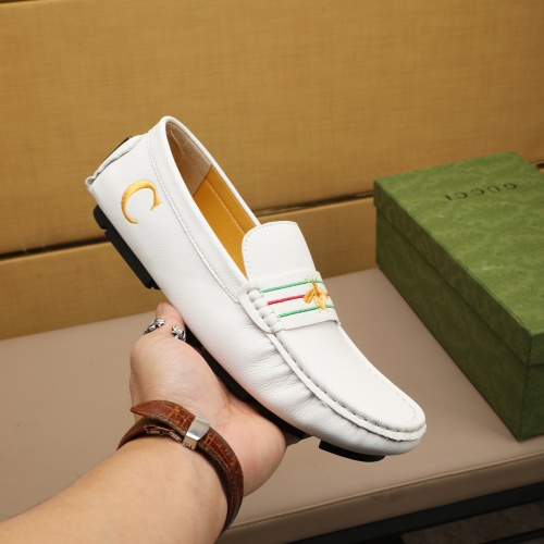 Replica Gucci Oxfords Shoes For Men #1231070 $68.00 USD for Wholesale