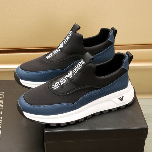 Replica Armani Casual Shoes For Men #1231107 $92.00 USD for Wholesale